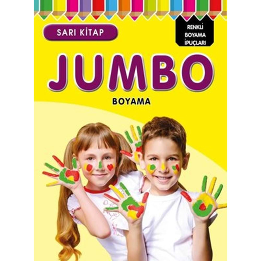 Jumbo Boyama - Sarı Kitap