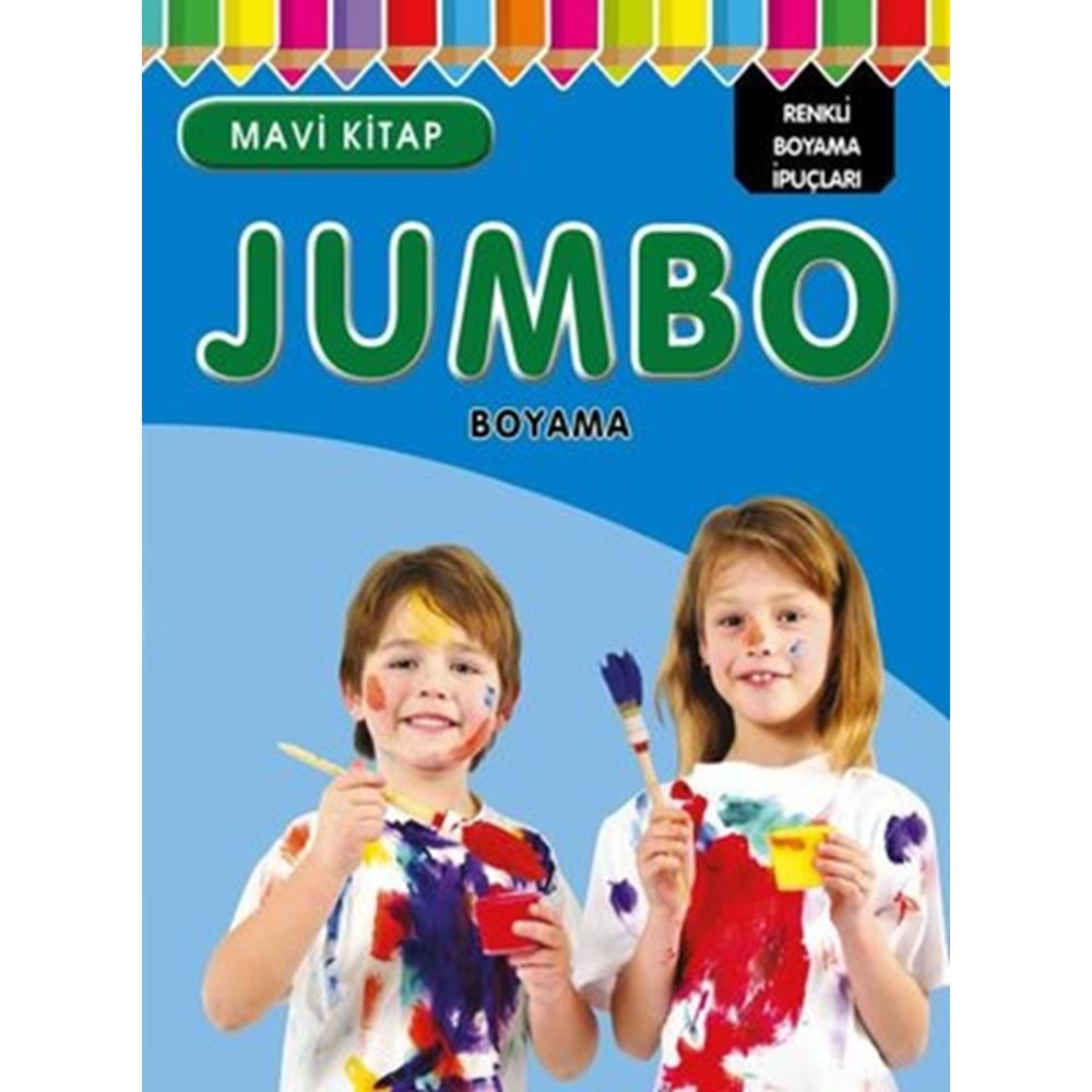 Jumbo Boyama - Mavi Kitap