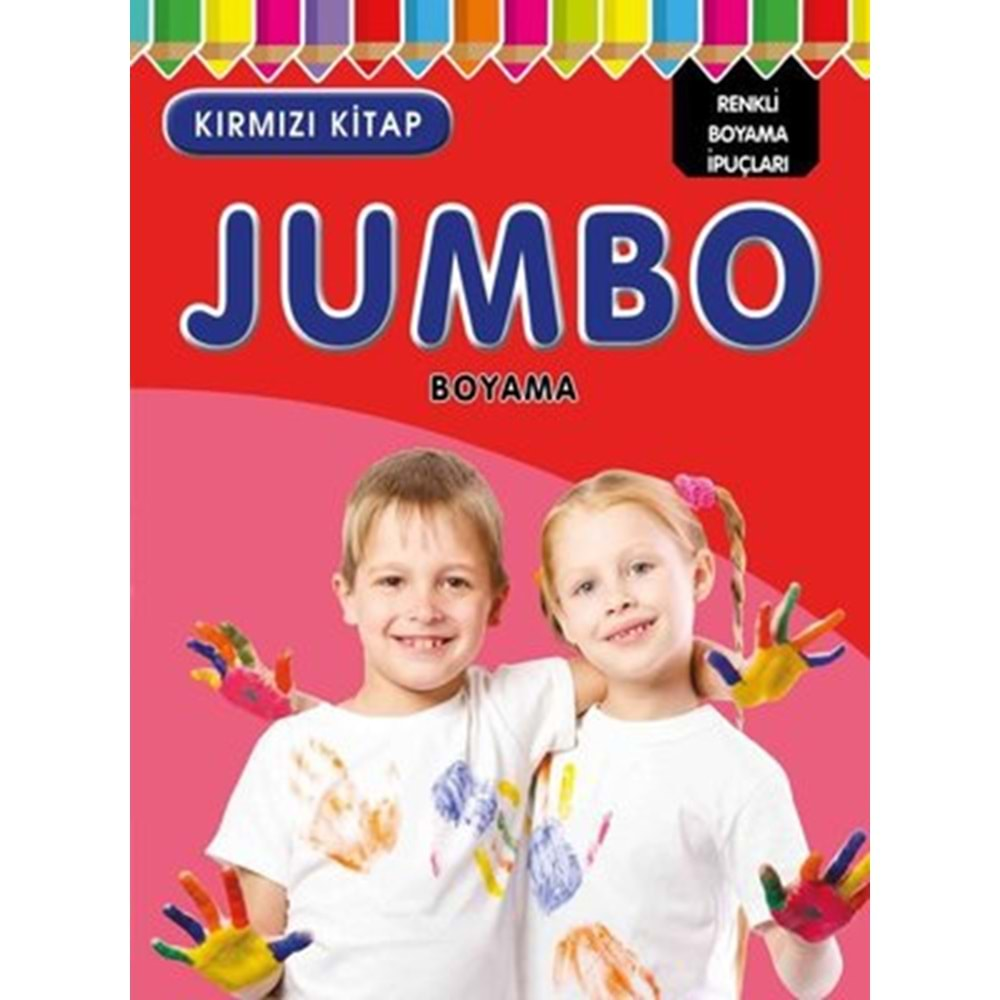 Jumbo Boyama - Kırmızı Kitap