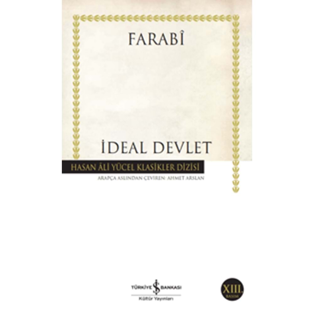 İdeal Devlet Hasan Ali Yücel Klasikleri