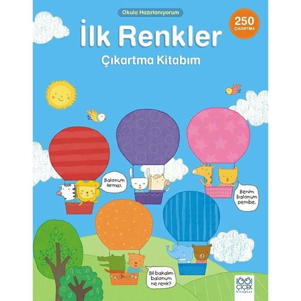 İlk Renkler Çıkartma Kitabım