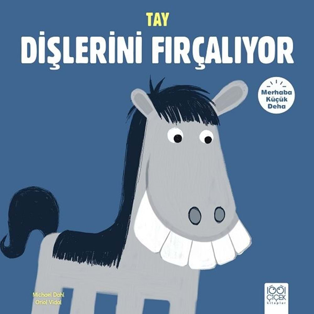 Tay Dişlerini Fırçalıyor