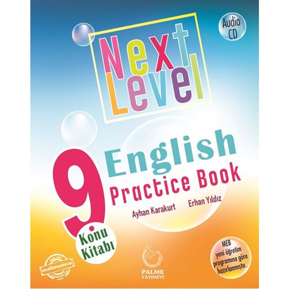 Palme 9. Sınıf Englısh Prac. Book Konu Anlatımlı Kitabı *Yeni* Next Level