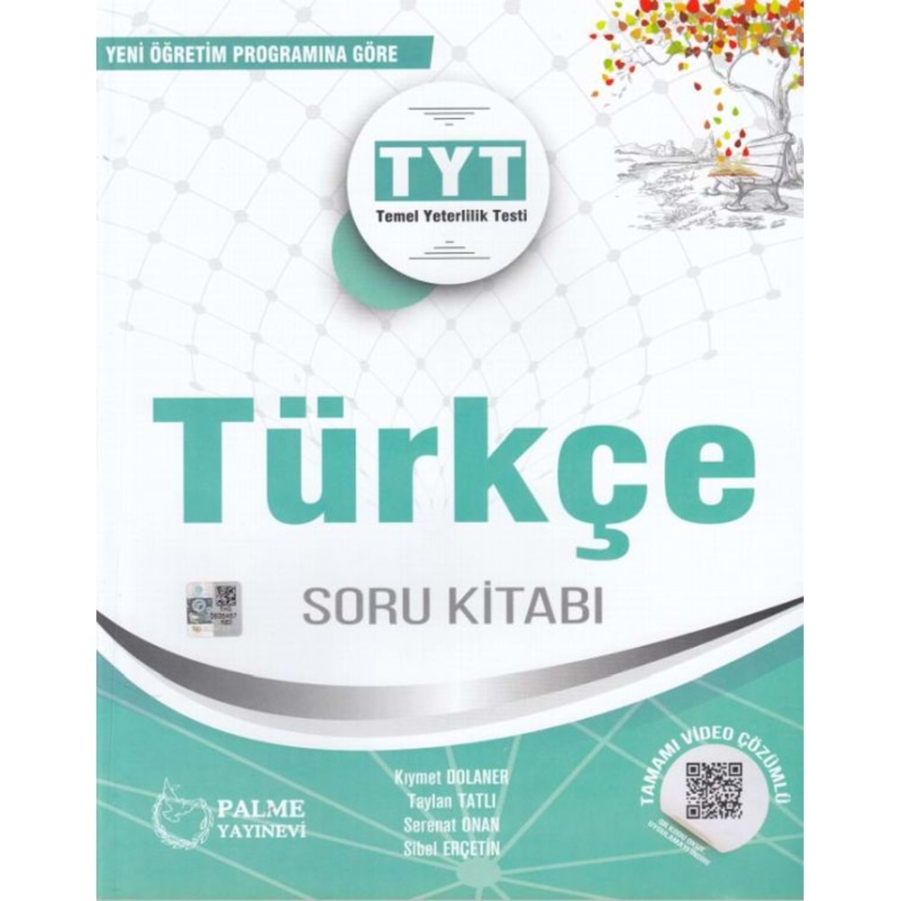 Palme Yks Tyt Türkçe Soru Kitabı *Yeni*