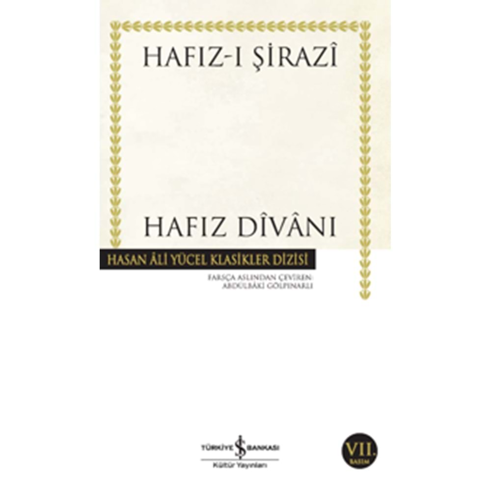 Hafız Divanı Hasan Ali Yücel Klasikleri