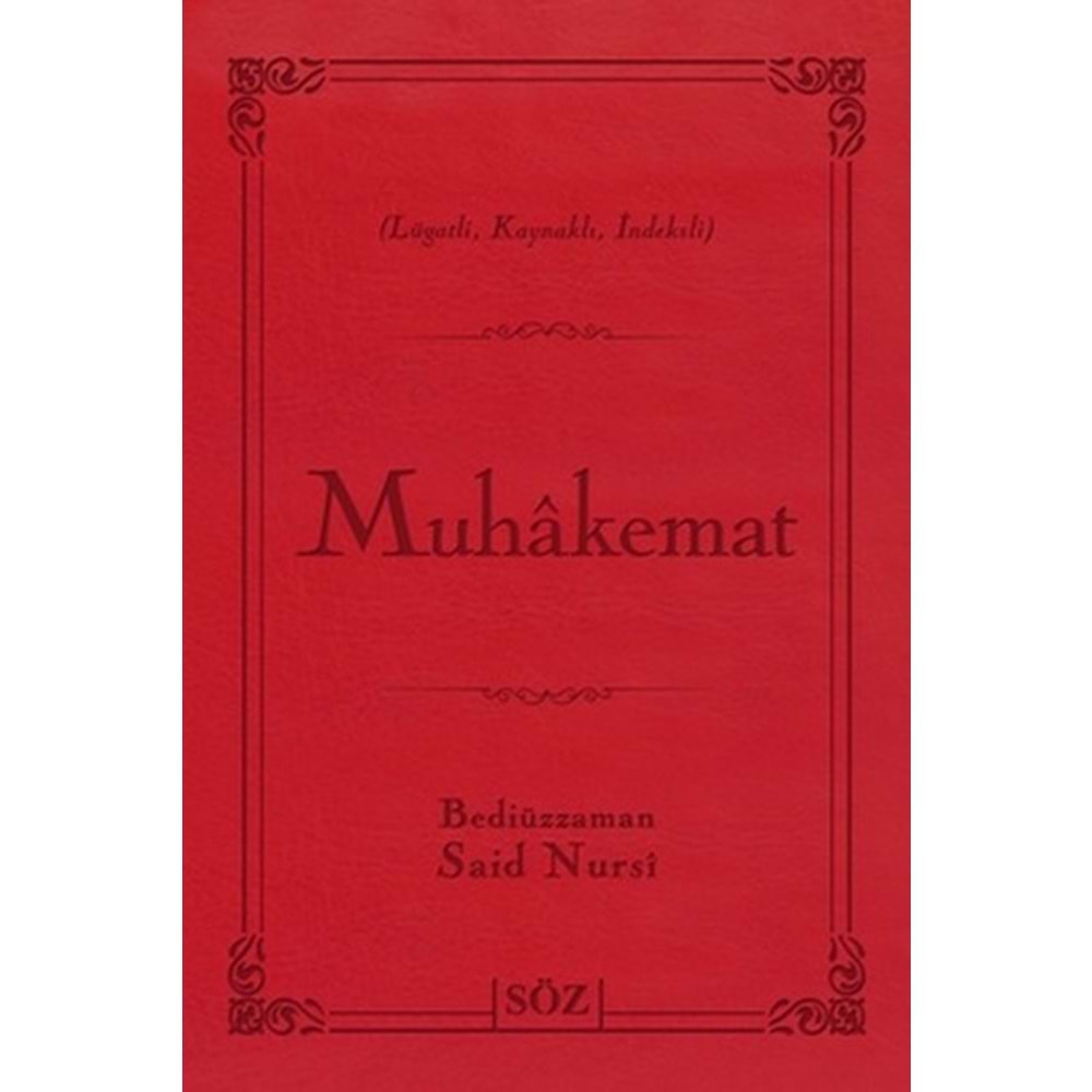 Muhakemat_Çanta Boy_2 Renk /Söz Basım