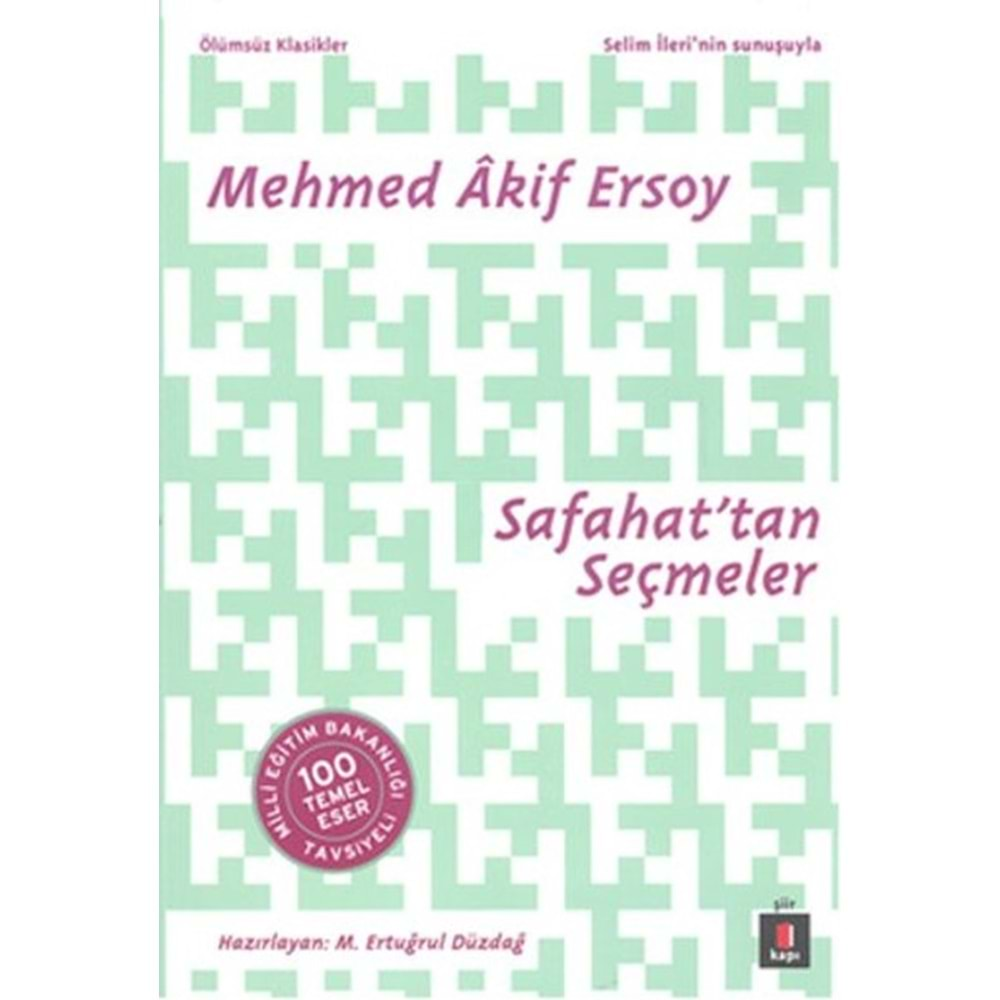 Safahat'tan Seçmeler