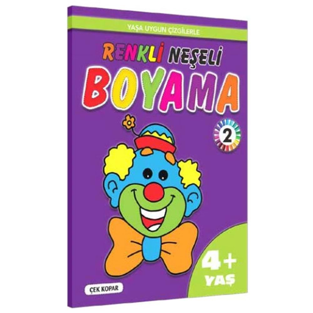 Renkli Neşeli Boyama -2 (4+Yaş)