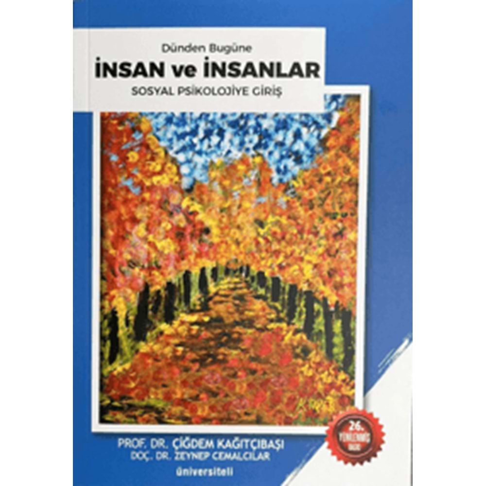 Dünden Bugüne İnsan ve İnsanlar - Sosyal Psikolojiye Giriş