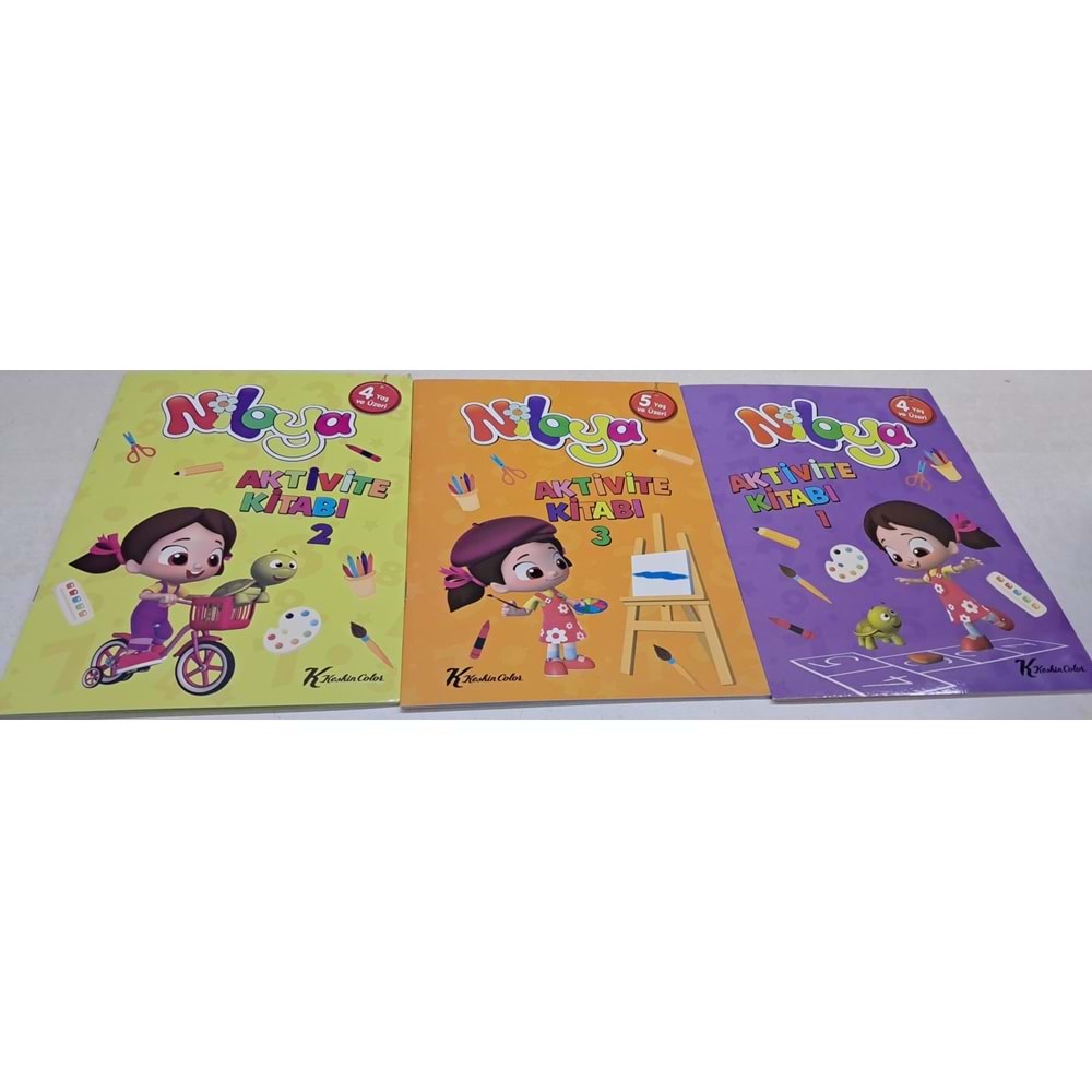 Niloya 20*28 8 Yp Stickerli aktivite Kitabı