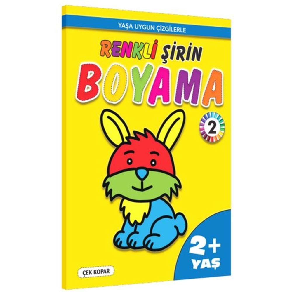 Renkli Şirin Boyama -2 (2+Yaş)