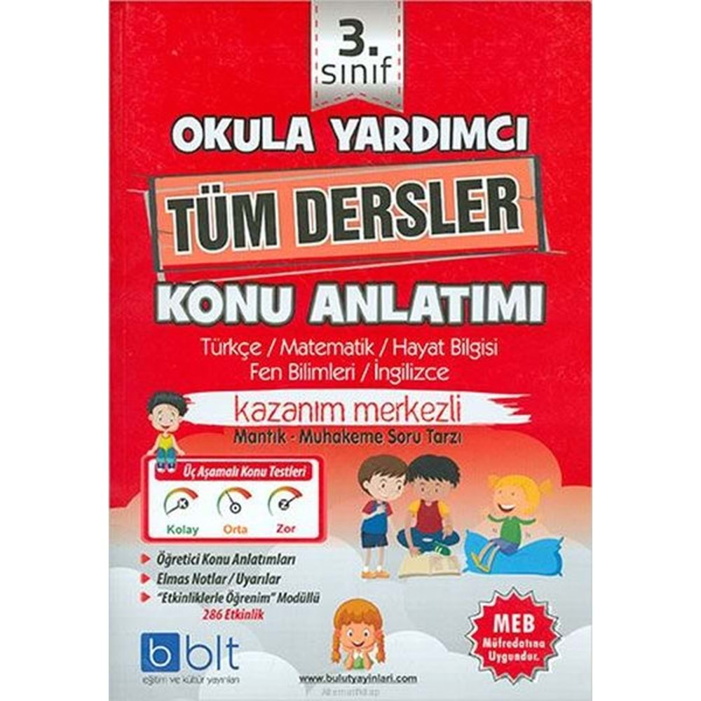 Bulut Eğitim Yayınları 3. Sınıf Tüm Dersler Konu