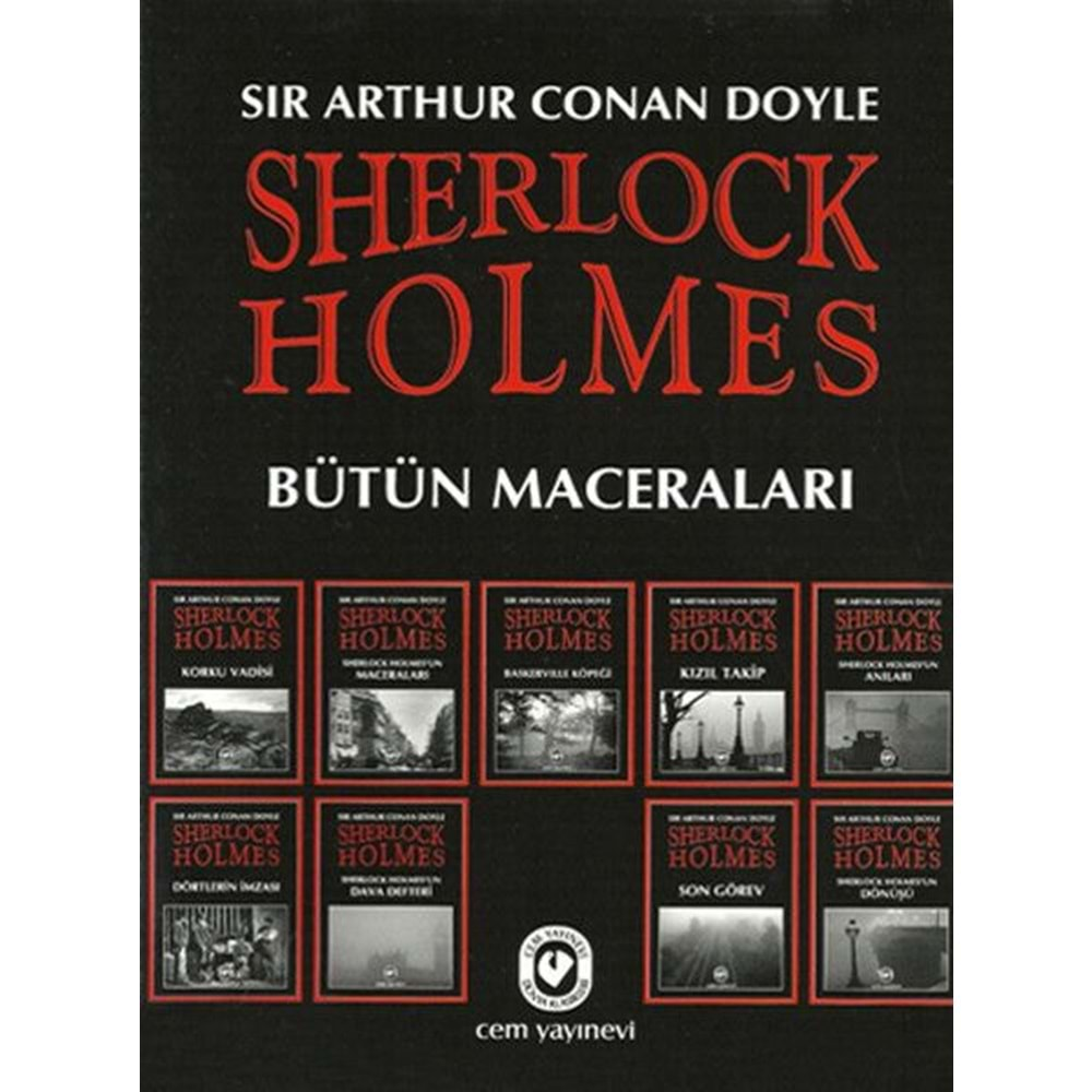 Sherlock Holmes Bütün Maceraları (9 Kitap Takım)