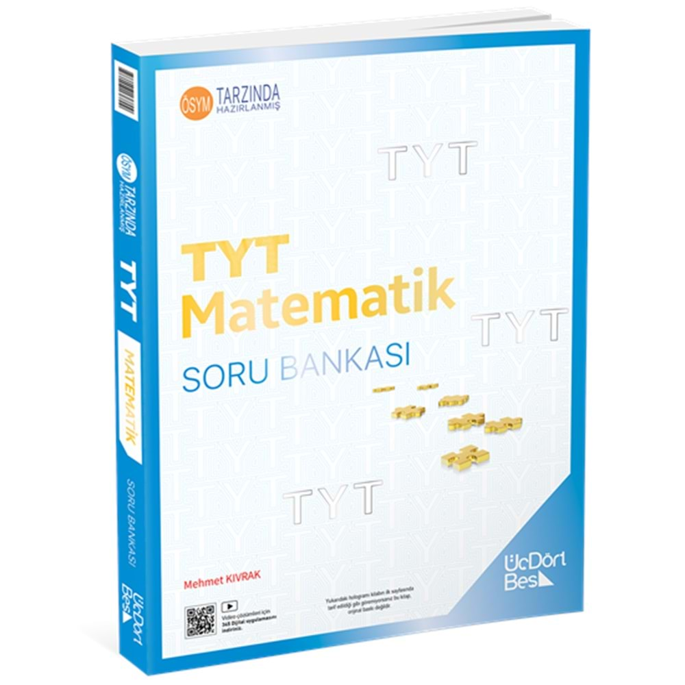 Üç Dört Beş TYT Matematik Soru Bankası (Yeni) 2025