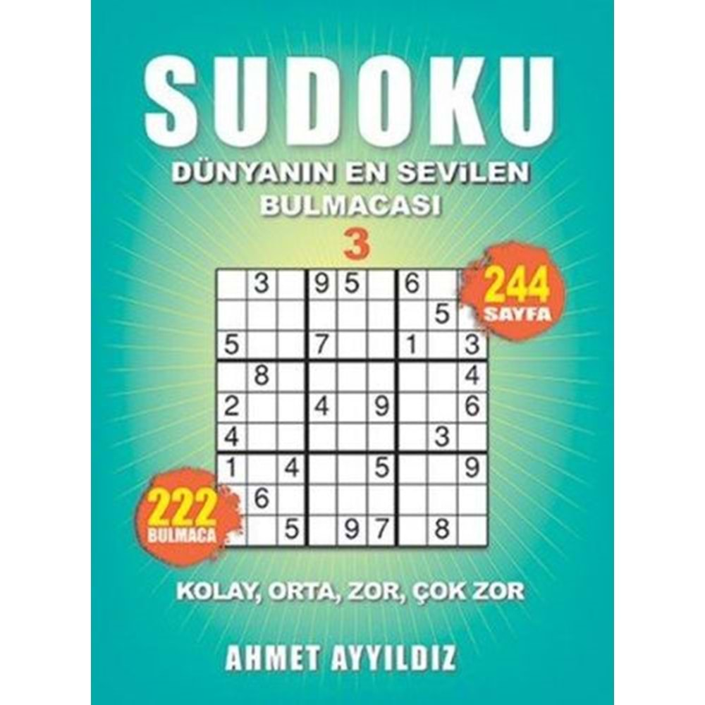 Sudoku Dünyanın En Sevilen Bulmacası 3