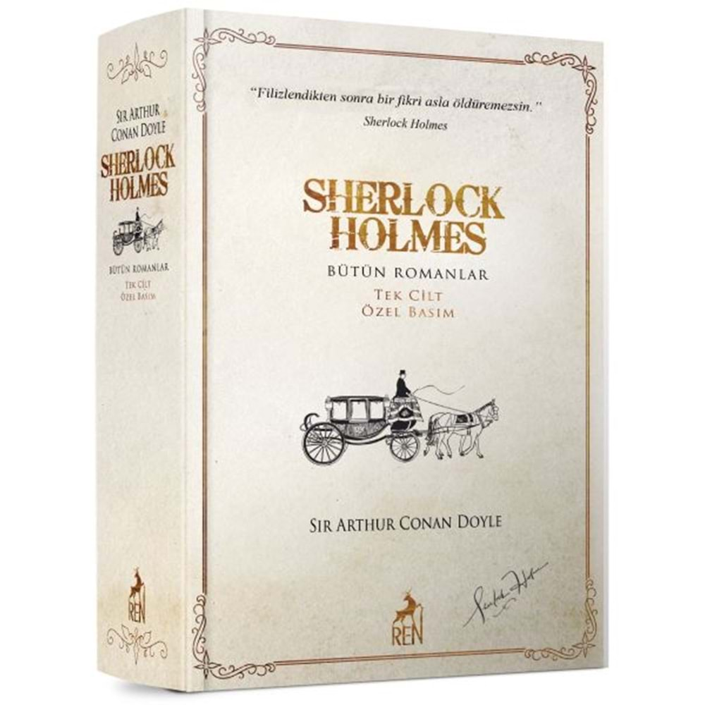 Sherlock Holmes Bütün Romanlar Tek Cilt (Özel Basım)