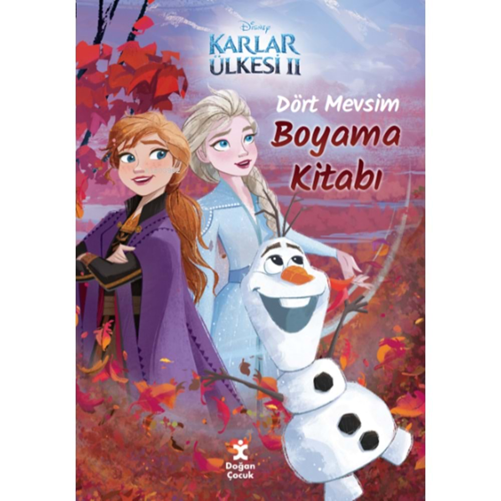 Disney Karlar Ülkesi 2 Dört Mevsim Boyama Kitabı