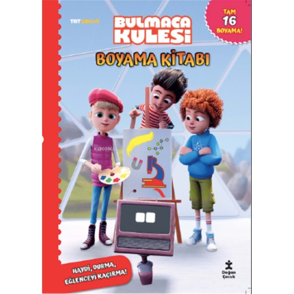 Bulmaca Kulesi Boyama Kitabı