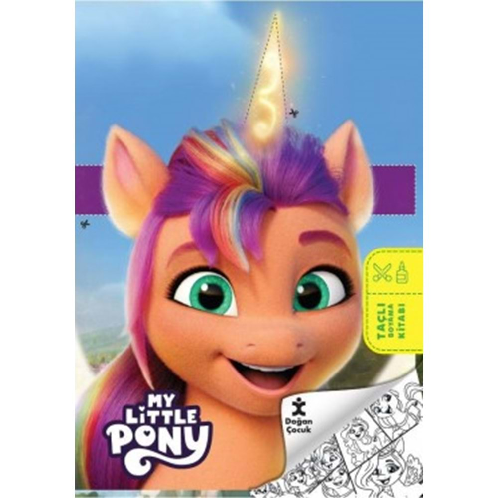 My Little Pony Taçlı Boyama Kitabı