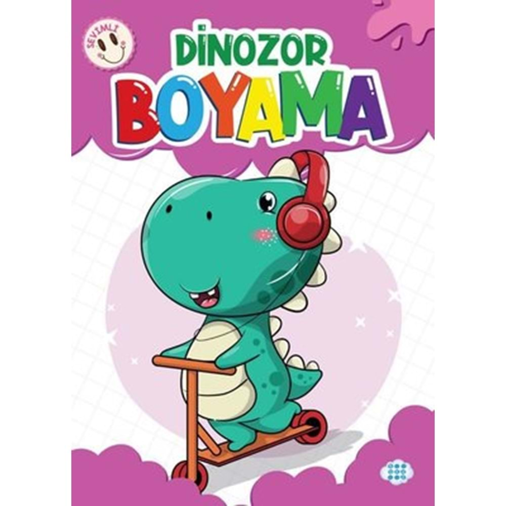 Sevimli Dinozor Boyama