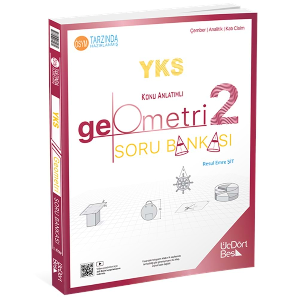 345 - YKS Geometri 2 Soru Bankası - GÜNCEL BASKI