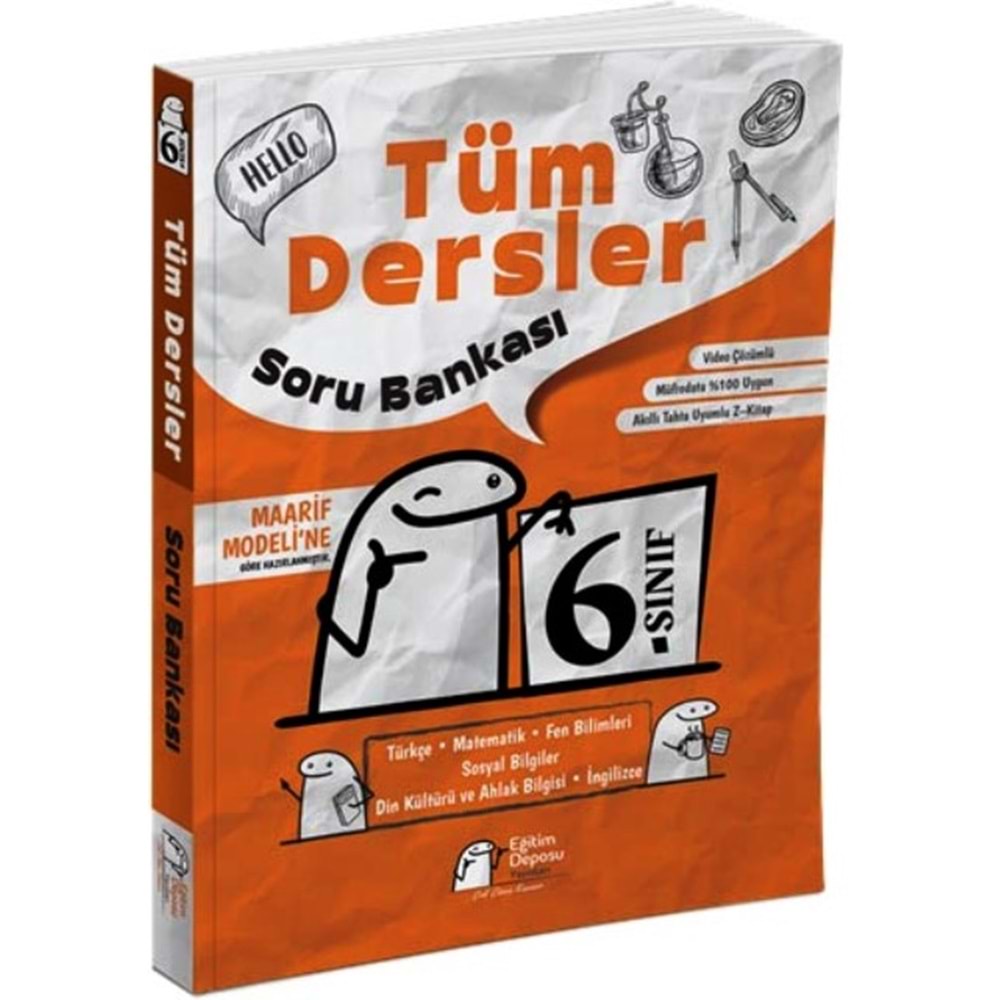 6. Sınıf Tüm Dersler Soru Bankası