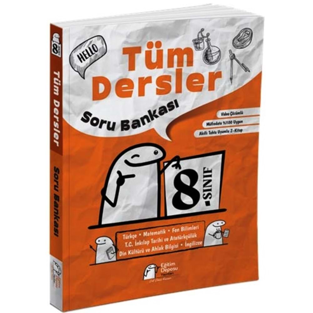 8. Sınıf LGS Tüm Dersler Soru Bankası