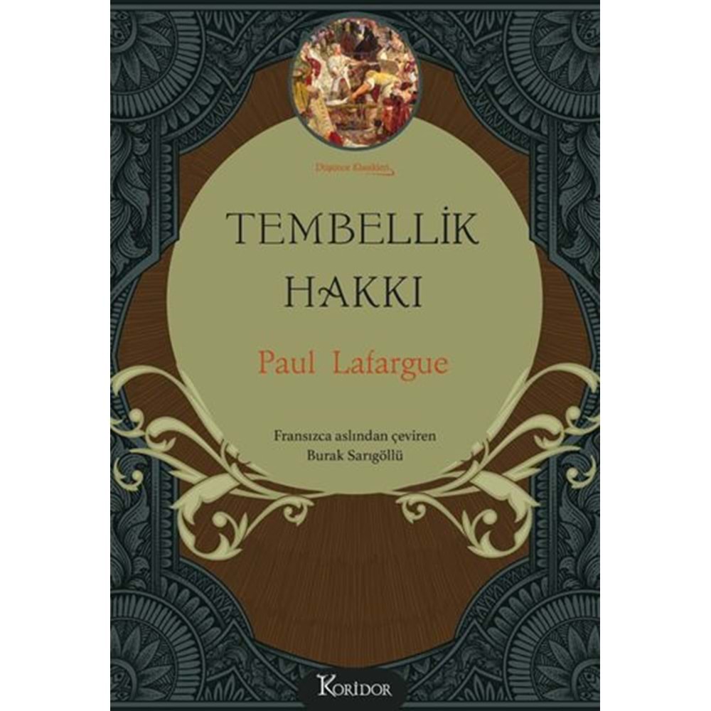 Tembellik Hakkı Bez Ciltli