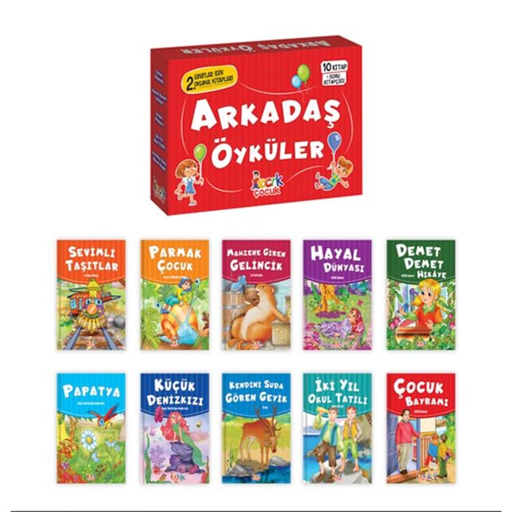 Arkadaş Öyküler 10 Kitap Soru Kitapçığı