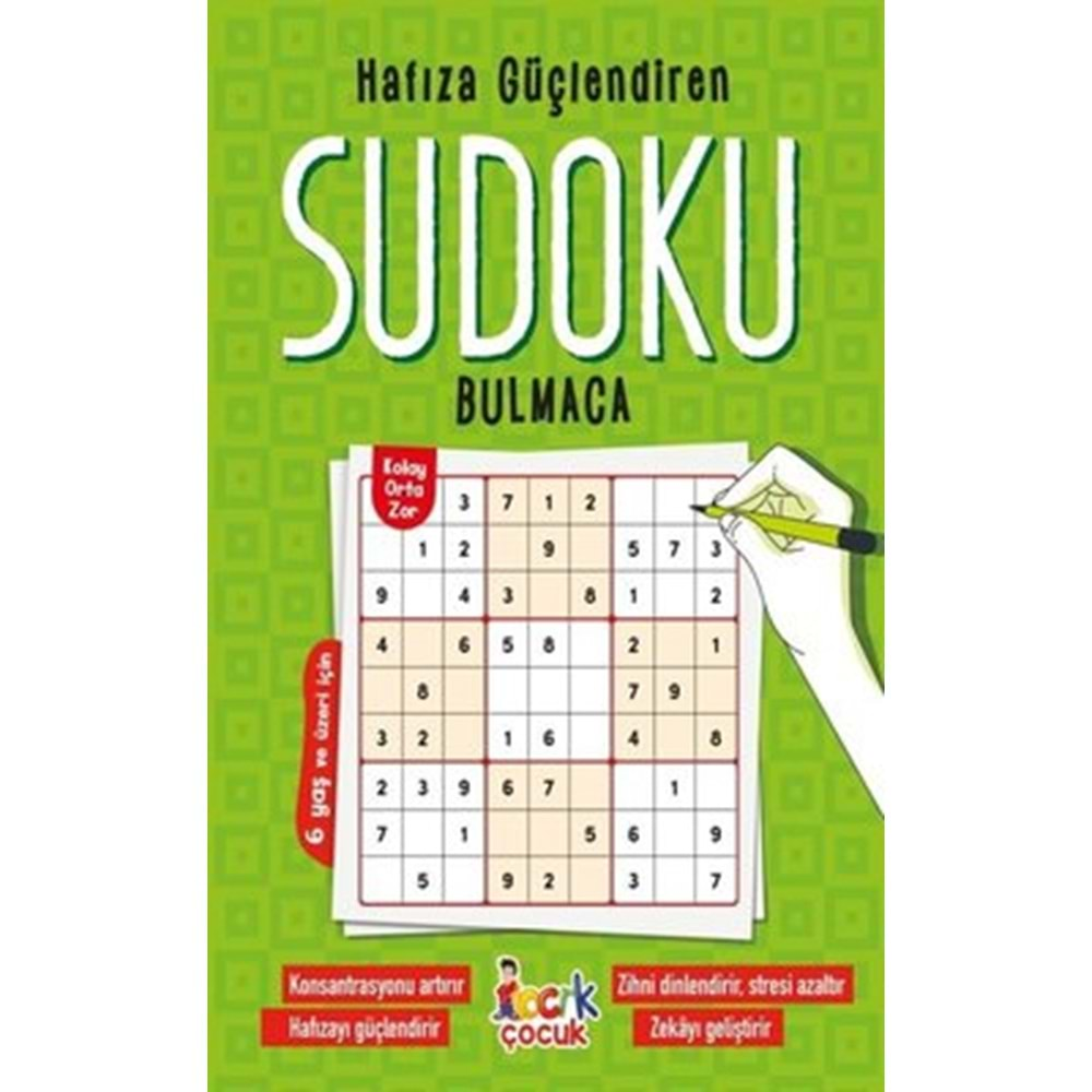 Hafıza Güçlendiren Sudoku Bulmaca