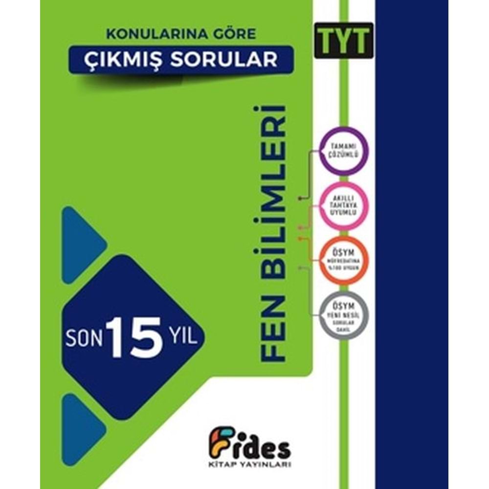 Fides TYT Fen Bilimleri Son 15 Yıl Konularına Göre Çıkmış Sorular