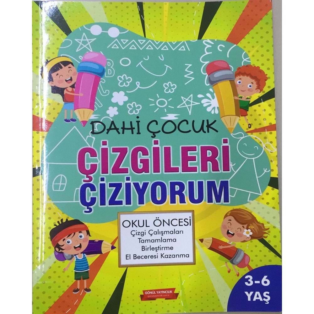 Dahi Çocuk Çizgileri Öğreniyorum