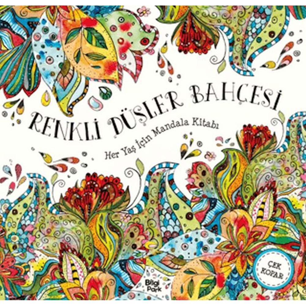 Renkli Düşler Bahçesi Her Yaş İçin Mandala