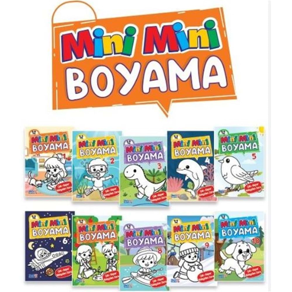 Boyama Kitabı 10 lu paket A4 (16 sayfa)