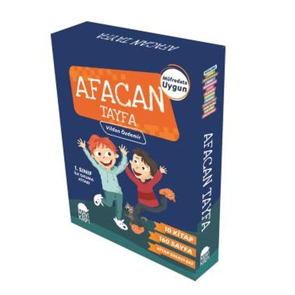 Afacan Tayfa 1 - Seti (10 Kitap) (1. Sınıf)