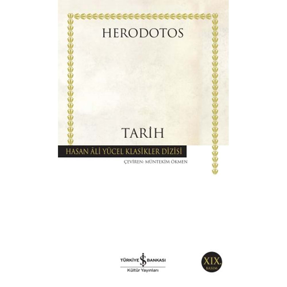 Herodotos Tarih - Hasan Ali Yücel Klasikleri