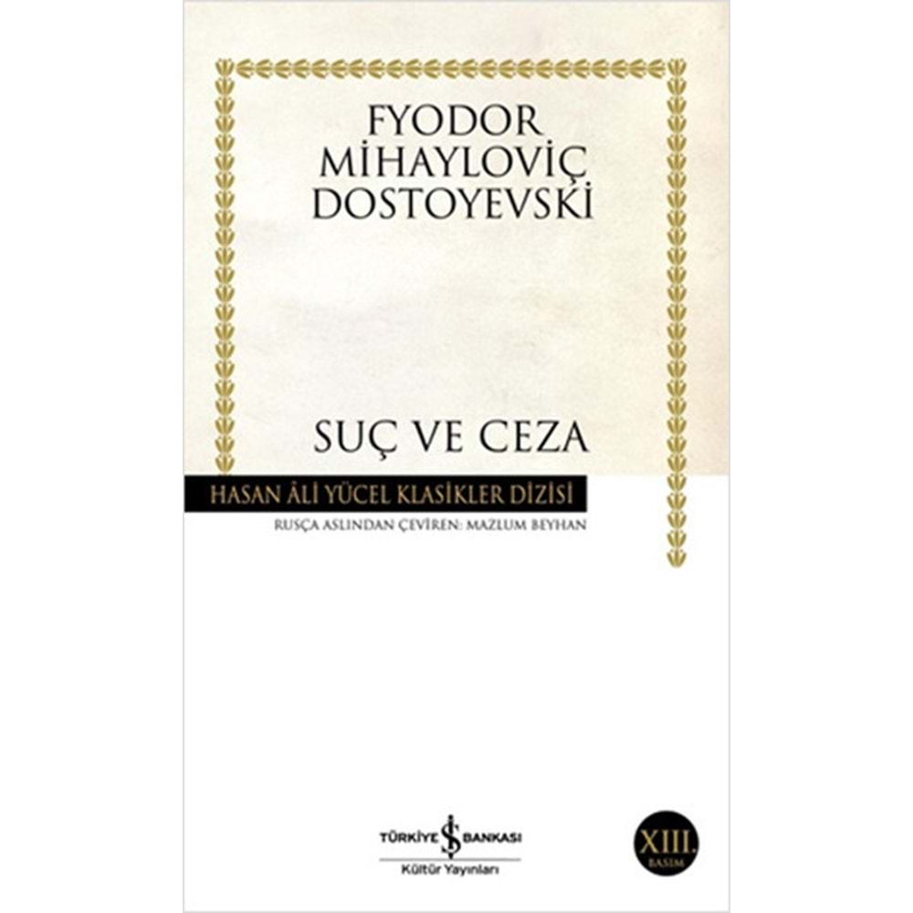 Suç ve Ceza - Hasan Ali Yücel Klasikleri