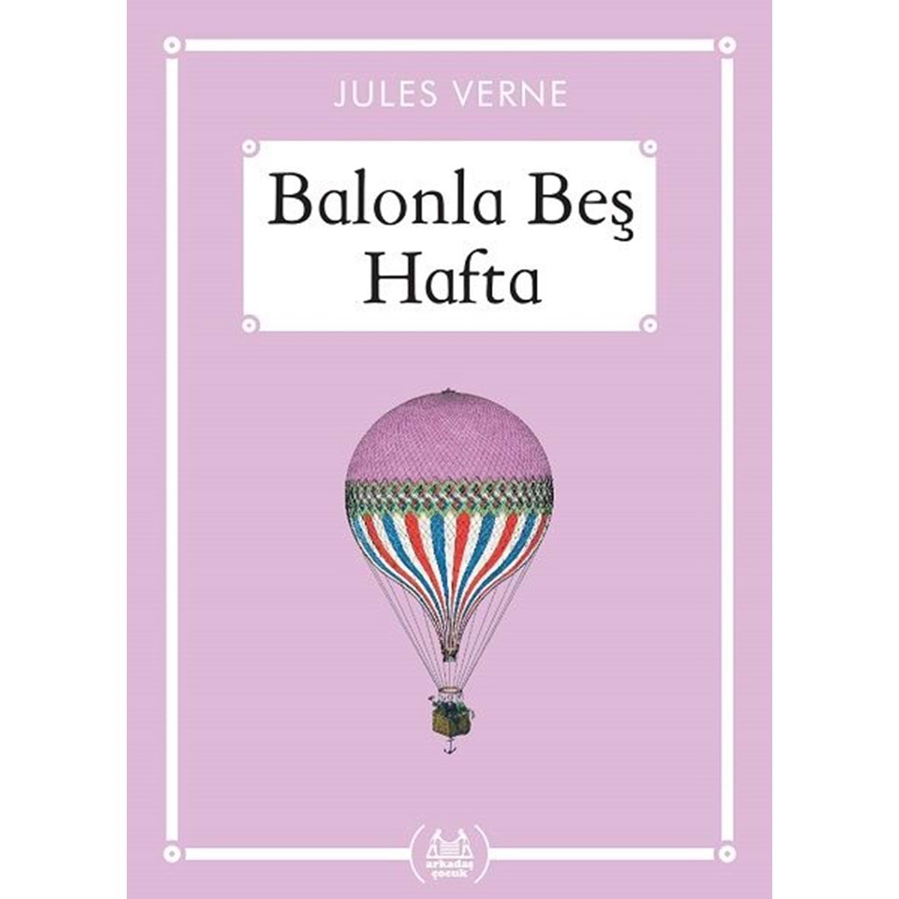 Balonla Beş Hafta (Ekonomik Boy)