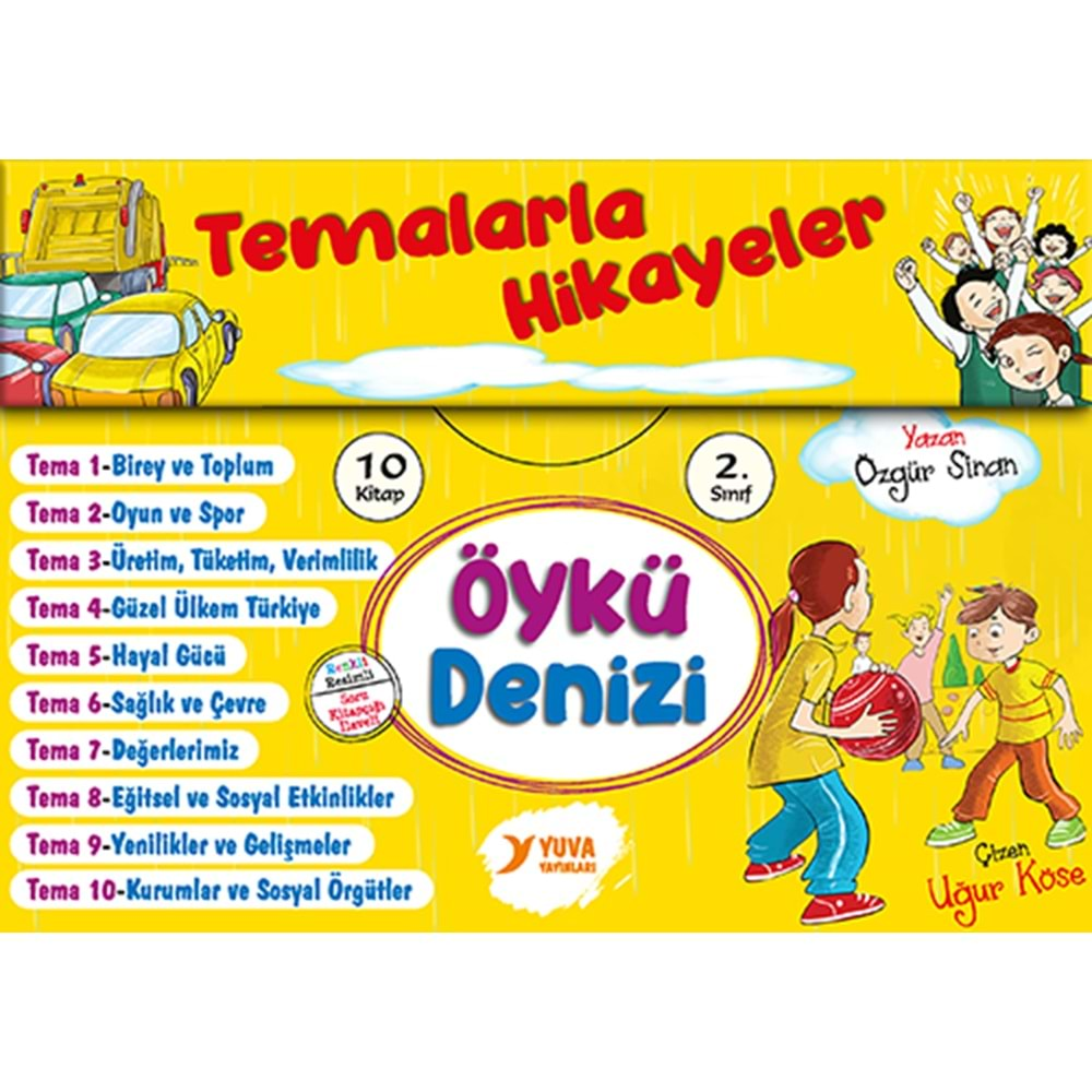 2.Sınıf Öykü Denizi Kutulu Set (10 Kitap)