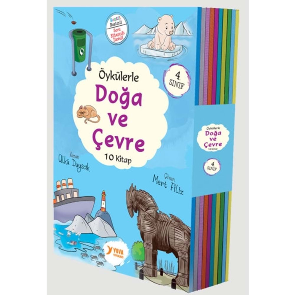 4.Sınıf Çevre Ve Doğa Serisi Kutulu Set (10 Kitap)