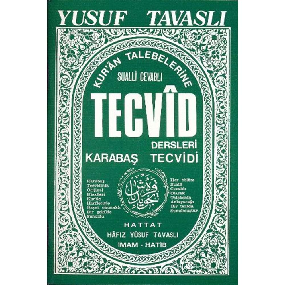 Tecvid Karabas Açiklamali (B21)