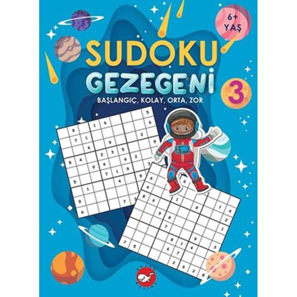 Sudoku Gezegeni 3: Başlangıç Kolay Orta Zor