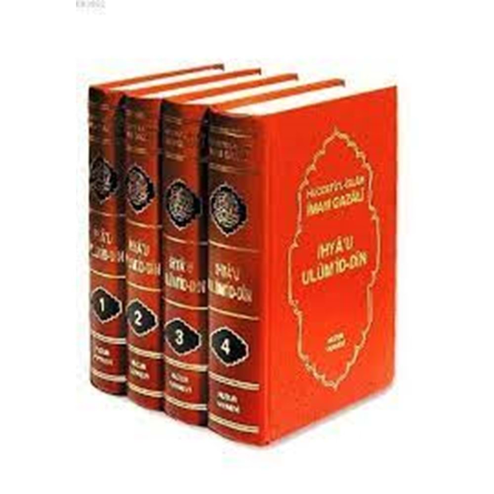 Ihya’u Ulüm’id-Din - 4 Kitap Takim Kutulu