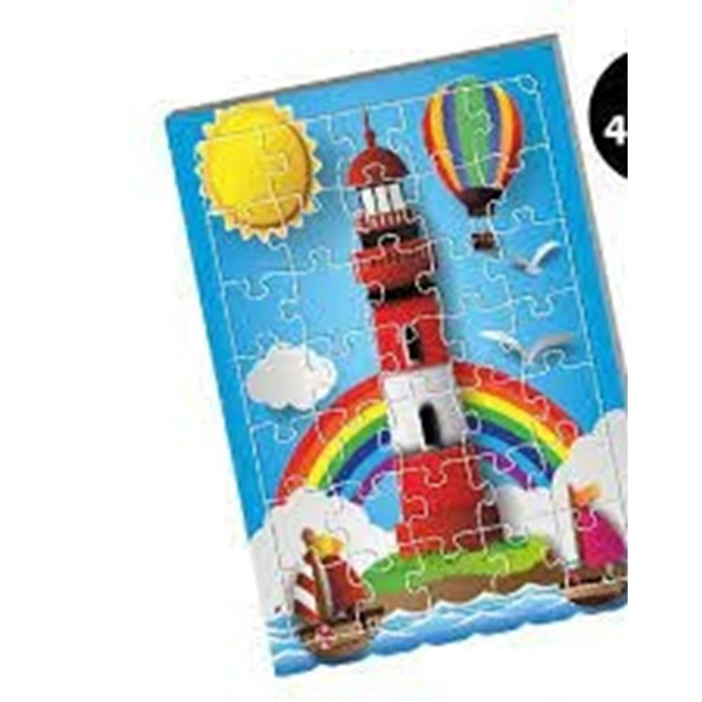 Redka Ahşap Puzzle 30X40 Cm. Deniz Feneri