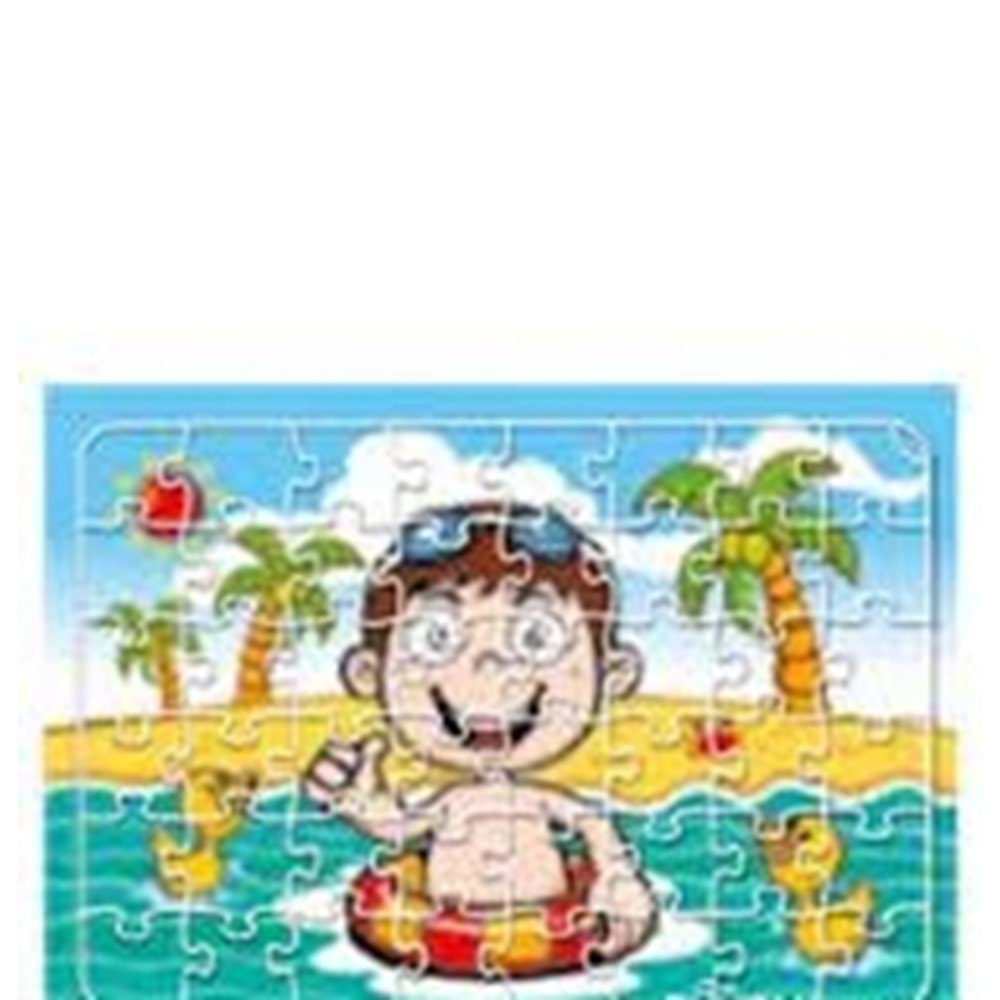Redka Ahşap Puzzle Simitli Çocuk