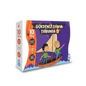 Gökdeniz Dünya Turunda 3 (10 Kitap)