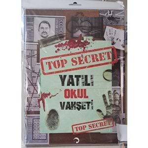 Dedektif Cinayet Çözme Oyunu Top Secret Yatılı Okul Vahşeti
