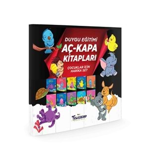 DUYGU EĞİTİMİ AÇ-KAPA KİTAPLARI (10 KİTAP SET)