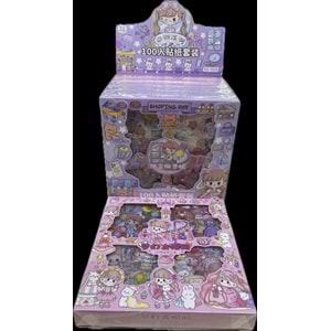 Sticker Box Pk 6 lı