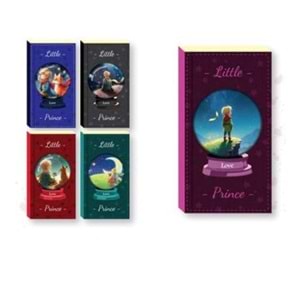 Lilamor Küçük Prens Defter 7,5X14 96 Sayfa 180 li